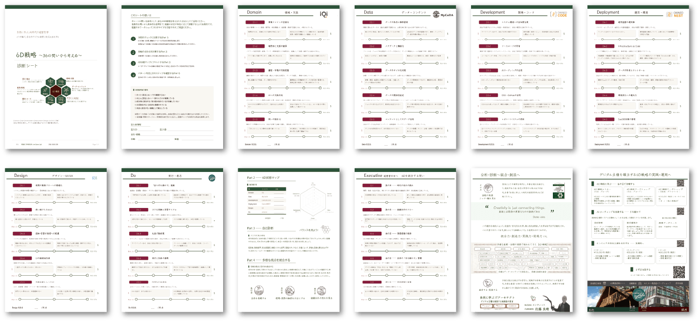 6D戦略診断シート 全12ページのプレビュー